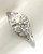 Art Deco 2.06 Carat Old European Cut Certified Diamond Platinum Engagement Ring