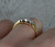 Vs1 0.75ct Diamond and 18ct Gold Trilogy Ring