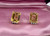 13 Carat Citrine Diamond Earrings Gold Art Deco Style Hollywood Regency