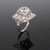 HRD 4.04ct Old European Cut Art Deco Diamonds Ring, Platinum, circa 1925