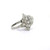 HRD 4.04ct Old European Cut Art Deco Diamonds Ring, Platinum, circa 1925