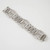 Wide Diamond Plaque Strap Bracelet