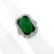 Antique Art Deco Platinum 7.80ctw GIA Natural Jade & Diamond Black Enamel Ring