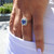 3.09 Carat GRS Certified Natural Blue Sapphire and Diamonds Ring 18K White Gold