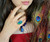 21.18 Ct Lightening Ridge Opal Accented with 20KY Blue Lapais Necklace