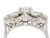 1930s Antique 1.68 Carat Diamond and White Gold Cluster Ring