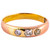 Art Deco Diamond and 18 Carat Gold Three-Stone Band