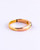 Art Deco Diamond and 18 Carat Gold Three-Stone Band