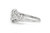 Art Deco 0.58 Carat Old European Cut Diamond Ring