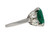 Boucheron Colombian Emerald and Diamond Ring, French, circa 1920