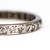 Art Deco Diamond and Platinum Full Eternity Band