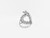 18k Ring White Gold Ring Diamond Ring Diamond Leaves Ring Gold Fancy Ring