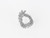 18k Ring White Gold Ring Diamond Ring Diamond Leaves Ring Gold Fancy Ring