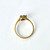 Art Deco 18 Carat Gold and Platinum Sapphire and Diamond Panel Ring