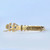 Art Deco Sapphire and Diamond 9 Carat Gold Bangle