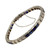 Vintage Art Deco Platinum Diamond and Sapphire Tennis Bracelet