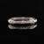 Antique Art Deco Platinum Single Cut Diamond Engraved Wedding Band