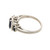 Oscar Heyman Diamond Sapphire and Platinum Ring