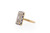 .20 Carat Total Weight Art Deco Diamond Platinum Top & 14k Gold Engagement Ring