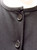 1990's Helmut Lang Minimal Black Buttoned Vest