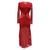 Akris Red Crochet Dress