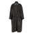 80s MarithÃ¨ Francois Girbaud black long leather coat