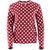 Comme Des GarÃ§ons Vintage Red and White Polkadot Pullover