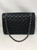 Chanel Black Caviar Leather Maxi Bag