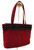 Chantal Thomass Red Velvet and Lace Shoulder Bag