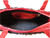 Chantal Thomass Red Velvet and Lace Shoulder Bag