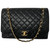 Chanel Maxi Black Caviar GHW Double Flap