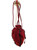 Chantal Thomass Red Velvet Drawstring Shoulder Bag