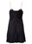 1980's Chantal Thomass Pearl Embellished Black Slip Dress