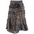 Tao Comme des GarÃ§ons Metallic Asymmetric Wrap Skirt