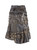 Tao Comme des GarÃ§ons Metallic Asymmetric Wrap Skirt