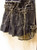 Tao Comme des GarÃ§ons Metallic Asymmetric Wrap Skirt