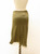 Maison Martin Margiela Olive Wrap Front Skirt