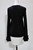 Comme des GarÃ§ons Black Sequin Embellished Long Sleeve Top