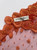 Early 2000's Christian Dior by John Galliano Scarf Lace Orange Mantilla
