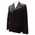 Comme Des GarÃ§ons Black Gabardine Jacket