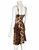 1990's Gianni Versace Leopard Dress Small