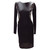 Hussein Chalayan Black and Silver Dress