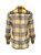 Comme des GaÃ§ons Sheer Plaid Shirt