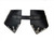 90's Vintage Gianni Versace Corset Belt Leather & Metal