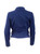 1980's Matsuda Cobalt Blue Fitted Moto Jacket
