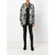 1980s Versace Black, Grey And Gold Silk Shirt