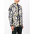 1980s Versace Black, Grey And Gold Silk Shirt