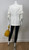 Yves Saint Laurent White Cotton Classic Jacket