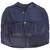 1990's Comme des GarÃ§ons Sheer Navy Cropped Cape