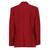 2010s Jil Sander red silk and wool blend jacket